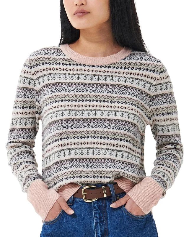 Feminine fashion to express your unique style   Barbour Wool-Blend Sweater