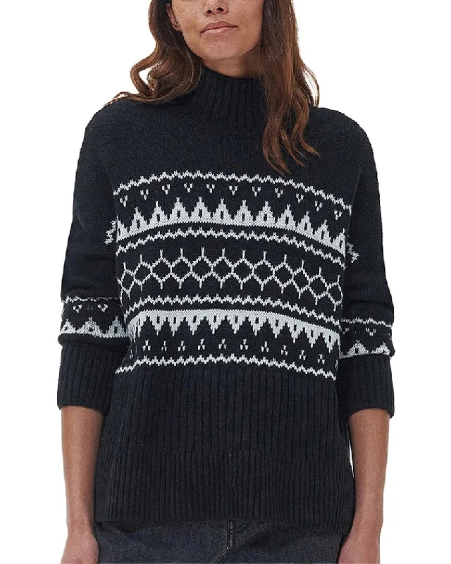 Luxurious fabrics and modern designs for women   Barbour Wool-Blend Sweater