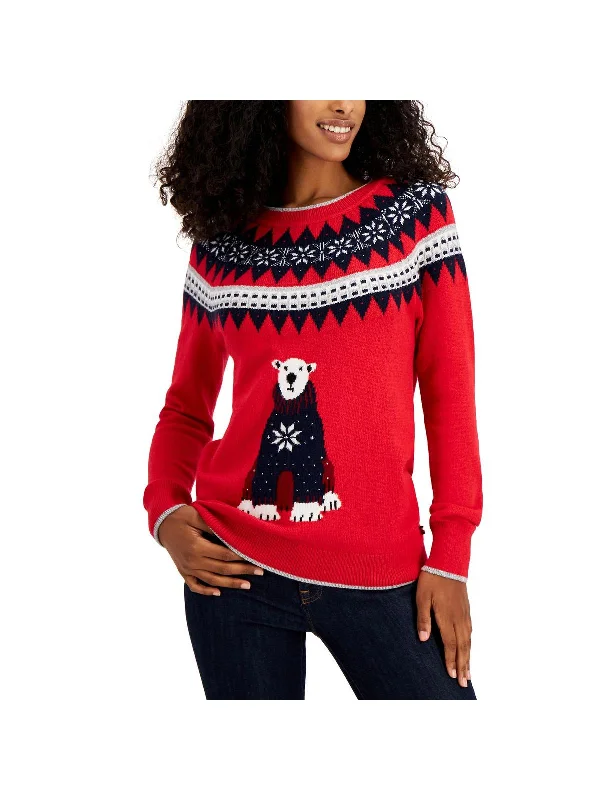 Chic, modern looks for the stylish woman   Bear Womens Fairisle Knit Pullover Sweater