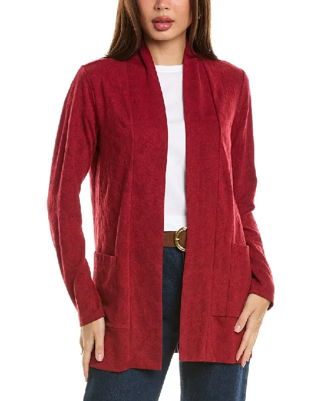 Elegant evening wear for special events   Bobeau Jacquard Cardigan