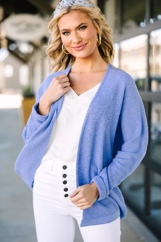 Curated collections of sophisticated women’s wear   Call On Me Light Blue Cardigan