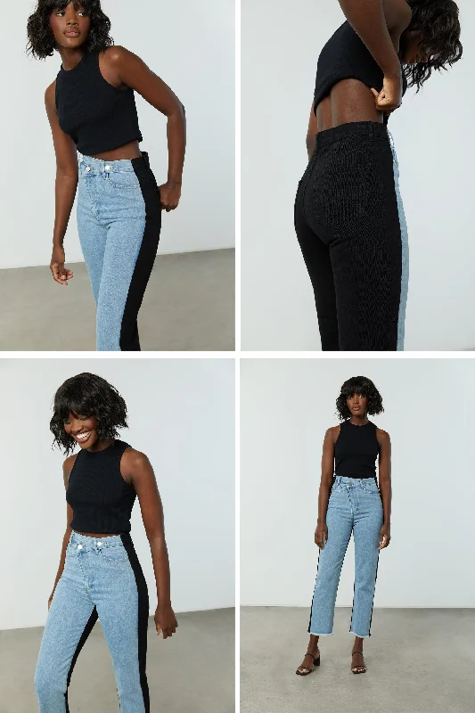 Find your perfect fit with stylish women’s clothing   CROSSOVER FRONT JEAN