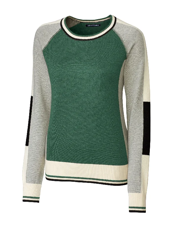 Women’s clothing that combines comfort and style Cutter & Buck Ladies' Stride Colorblock Sweater Women’s clothing that combines comfort and style Cutter & Buck Ladies' Stride Colorblock Sweater