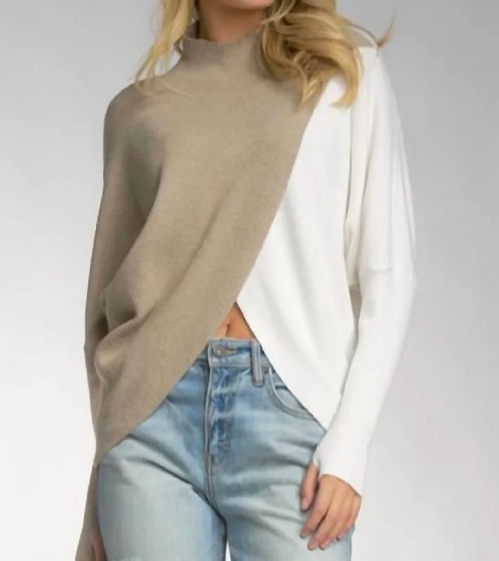 Versatile outfits to transition from day to night   Darla Sweater In Beige