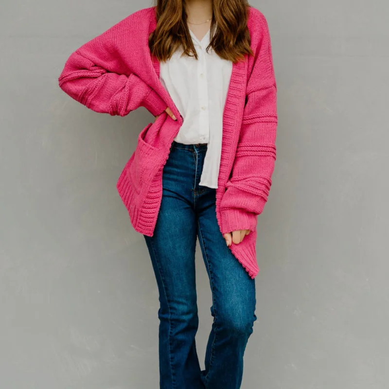 Refresh your wardrobe with high-quality women’s fashion Forget You Existed Chunky Cardigan Hot Pink Refresh your wardrobe with high-quality women’s fashion Forget You Existed Chunky Cardigan Hot Pink