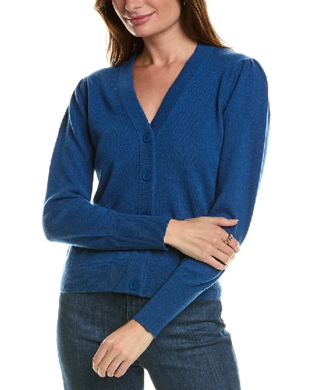 Casual outfits that elevate your style Forte Cashmere Buttoned Short Cashmere Cardigan Casual outfits that elevate your style Forte Cashmere Buttoned Short Cashmere Cardigan