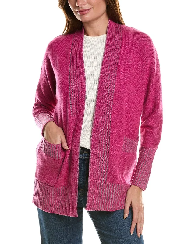 Cozy women’s clothing for the colder months Forte Cashmere Plaited Wool & Cashmere-Blend Cardigan Cozy women’s clothing for the colder months Forte Cashmere Plaited Wool & Cashmere-Blend Cardigan