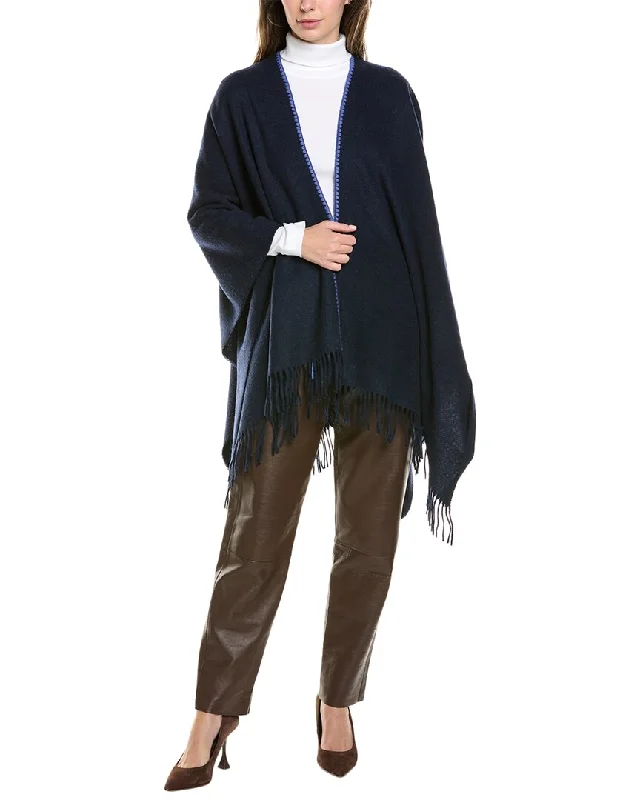 Women’s clothing that combines comfort and style   J.McLaughlin Sequana Wool Poncho
