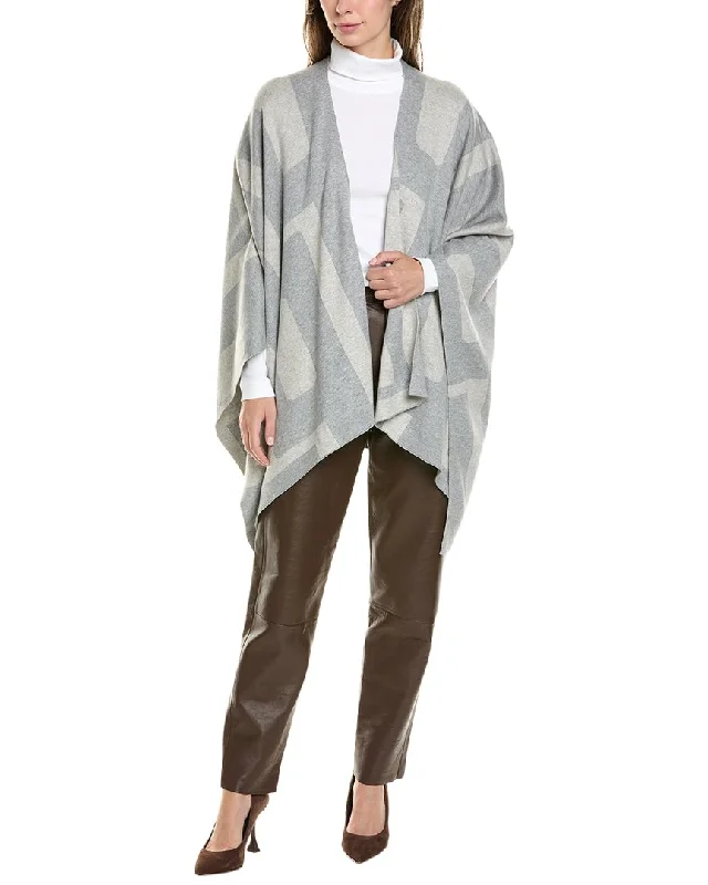 Comfortable yet stylish outfits for women on the go   J.McLaughlin Sybil Poncho