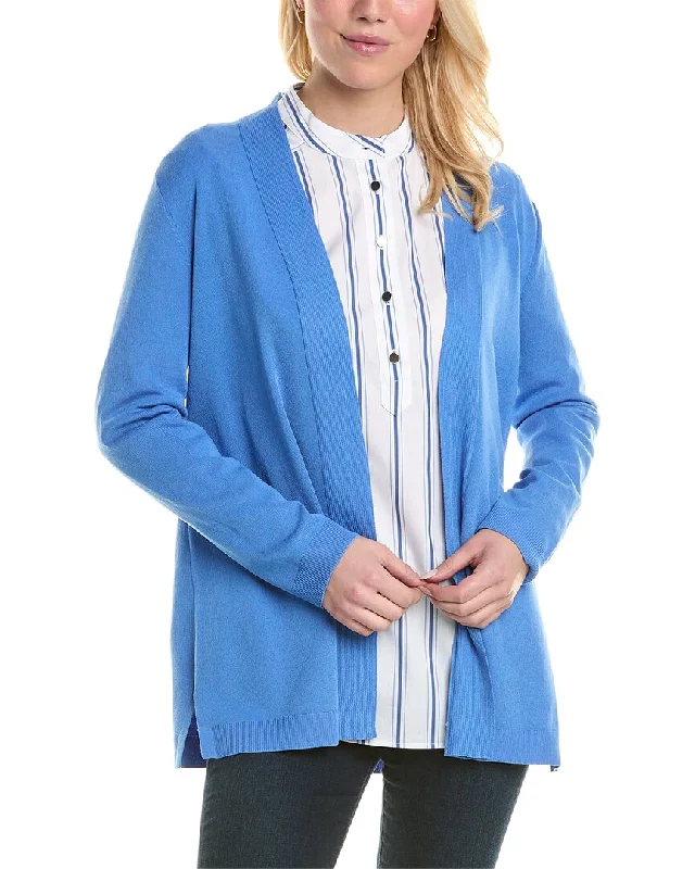 Chic for every occasion and style   Jones New York Malibu Yarn Open Front Cardigan