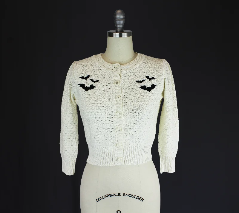 Chic for every occasion and style Ivory Embroidered Bat Sweater 3/4 Sleeve Cardigan Sweater Chic for every occasion and style Ivory Embroidered Bat Sweater 3/4 Sleeve Cardigan Sweater