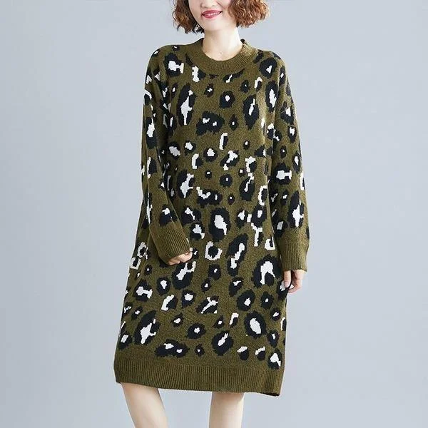 Find your perfect fit with stylish women’s clothing long sleeve plus size knitted leopard women casual loose midi autumn winter sweater elegant dress clothes Find your perfect fit with stylish women’s clothing long sleeve plus size knitted leopard women casual loose midi autumn winter sweater elegant dress clothes