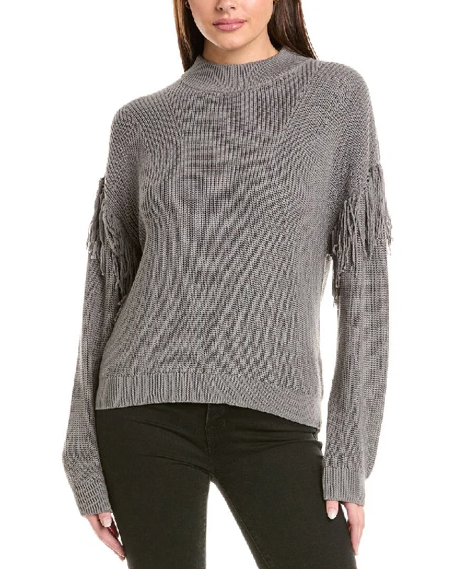 Fashion-forward women’s clothing on a budget   Nation LTD Carine Fringe Sweater