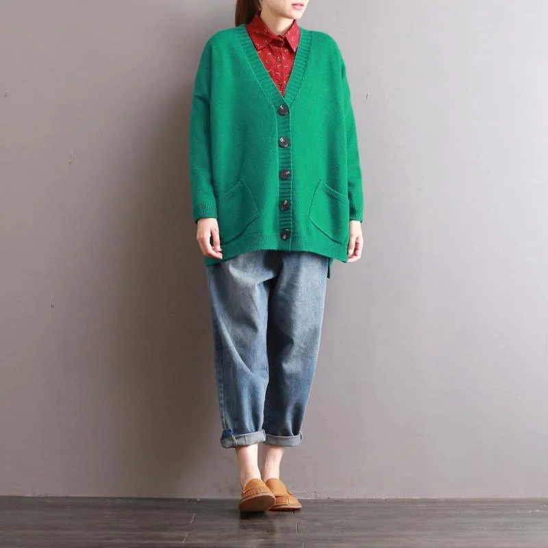 Elegant evening wear for special events new green cozy autumn 2017 cotton knit blouse loose long sleeve sweaters Elegant evening wear for special events new green cozy autumn 2017 cotton knit blouse loose long sleeve sweaters