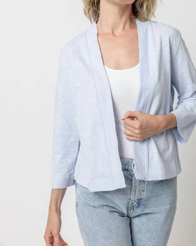 Women’s clothing that fits your personality and style   Open Cardigan In Hyacinth