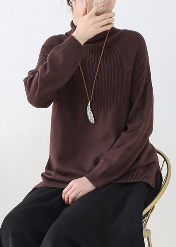 The ultimate guide to stylish women’s fashion Organic Coffee Colour Turtleneck Thick Knit Sweaters Long Sleeve The ultimate guide to stylish women’s fashion Organic Coffee Colour Turtleneck Thick Knit Sweaters Long Sleeve