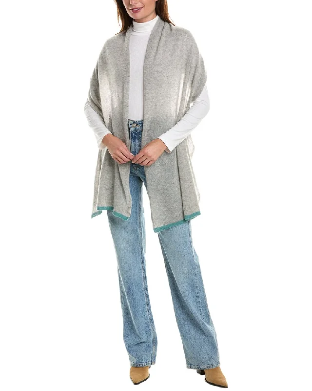 Effortlessly chic outfits for the modern woman Portolano Flat Jersey Oblong Cashmere Wrap Effortlessly chic outfits for the modern woman Portolano Flat Jersey Oblong Cashmere Wrap