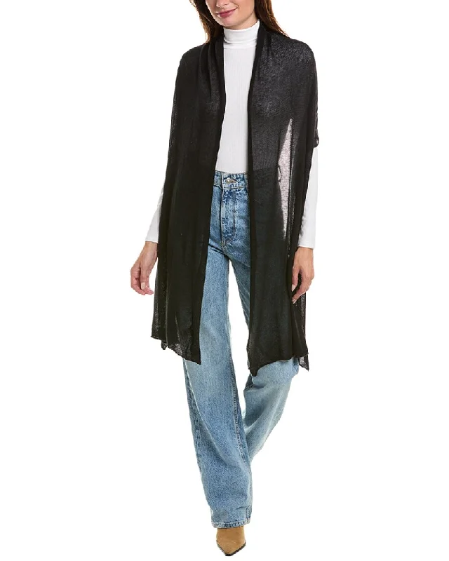 High-fashion styles at affordable prices Portolano Flat Jersey Oblong Silk & Cashmere-Blend Wrap High-fashion styles at affordable prices Portolano Flat Jersey Oblong Silk & Cashmere-Blend Wrap