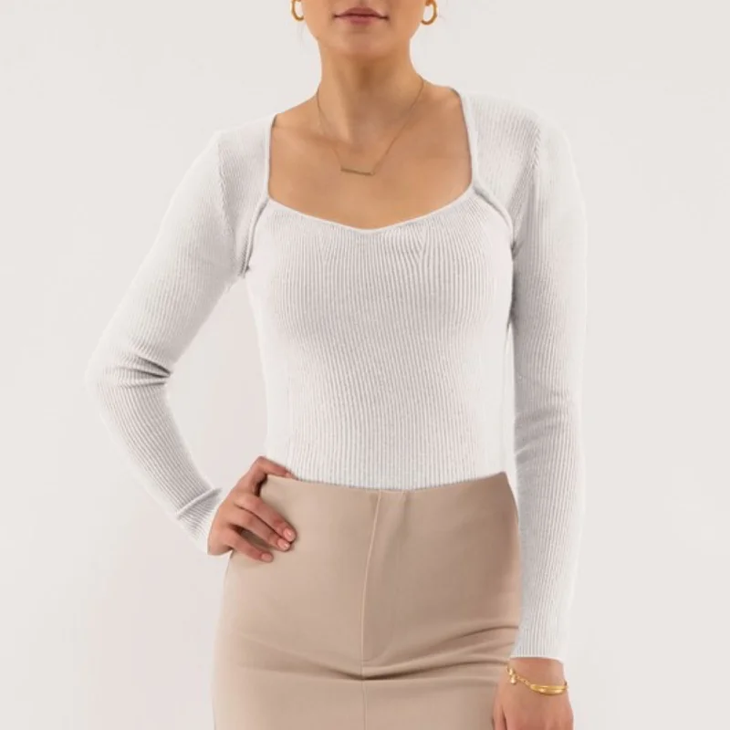Step into style with our women’s clothing collection   Right Next To You Long Sleeve Sweater Ivory