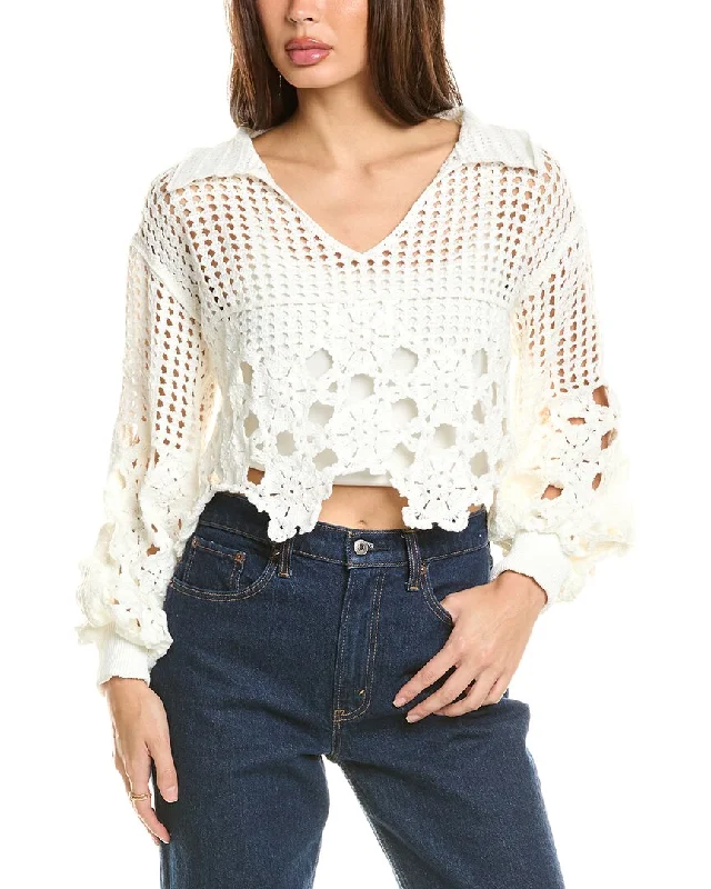 Fashionable women’s clothing that makes you shine   Seraphina Crochet Sweater
