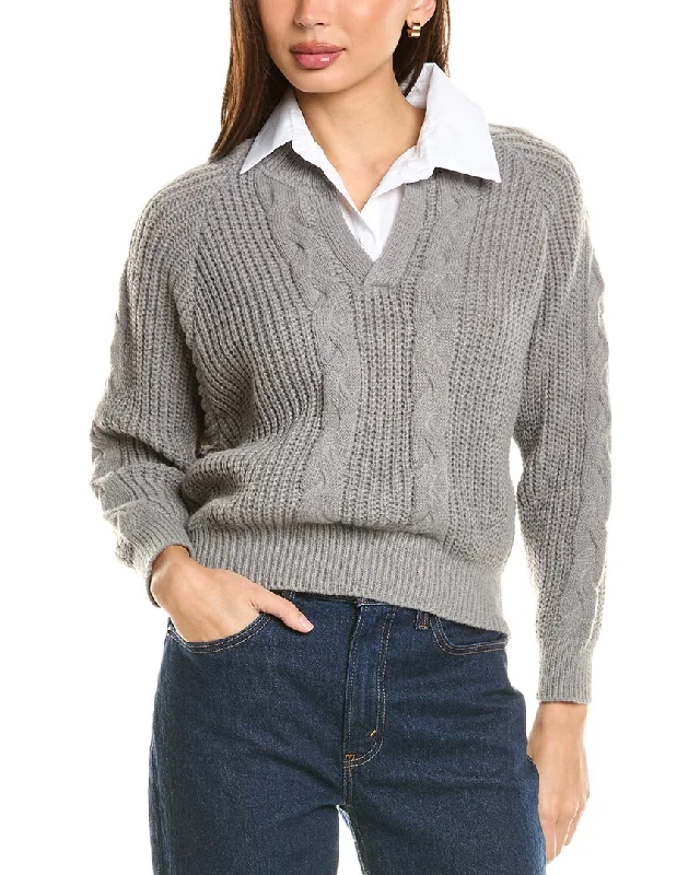 Affordable stylish women’s fashion collection   Seraphina Layered Sweater