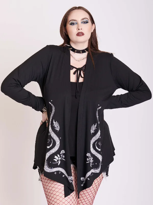 Trendy women’s clothing with a modern twist   Serpent Cardigan