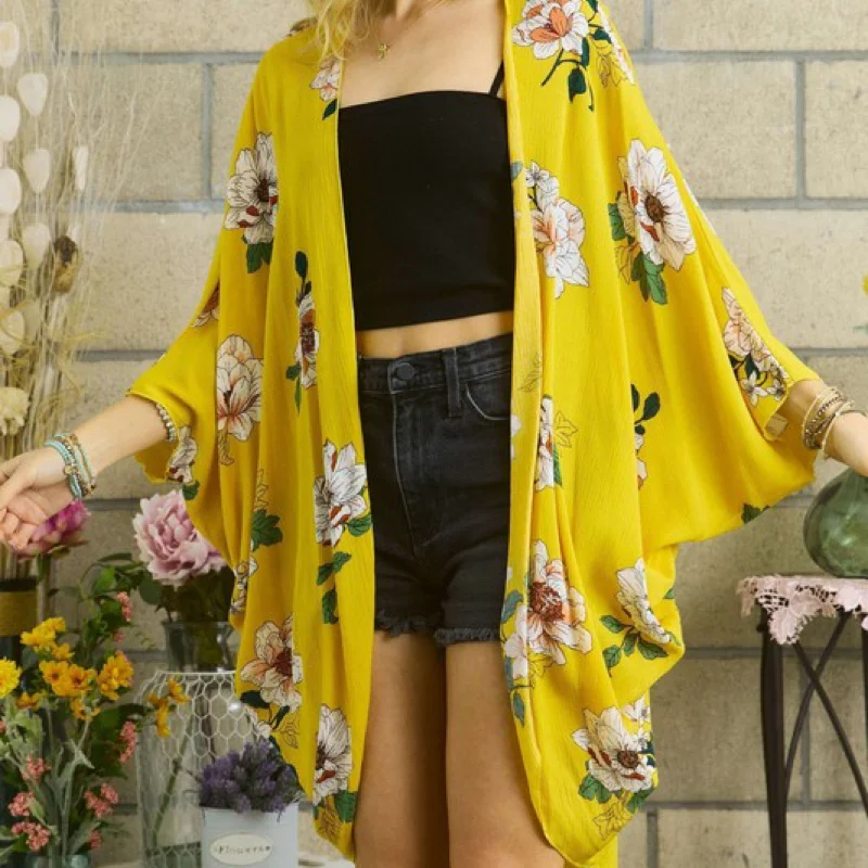 The ultimate guide to stylish women’s fashion   Soak In The Sun Floral Print Cardigan