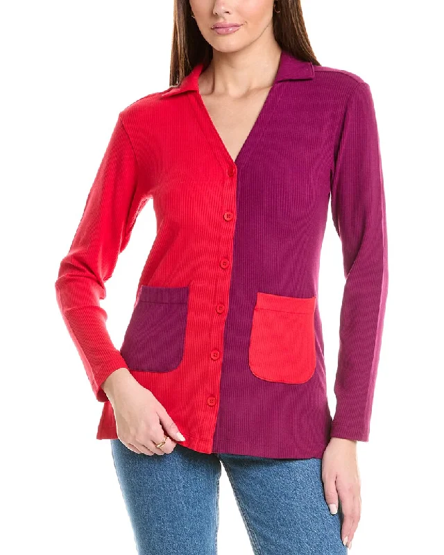 Iconic women’s outfits that never go out of style   Terez Rib Cardigan