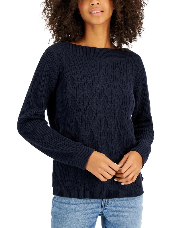 Dress to impress with elegant women’s wear Womens Cable Knit Boat Neck Pullover Sweater Dress to impress with elegant women’s wear Womens Cable Knit Boat Neck Pullover Sweater