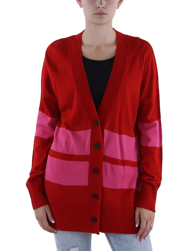 Dress up or down with these versatile pieces Womens V Neck Button Front Cardigan Sweater Dress up or down with these versatile pieces Womens V Neck Button Front Cardigan Sweater