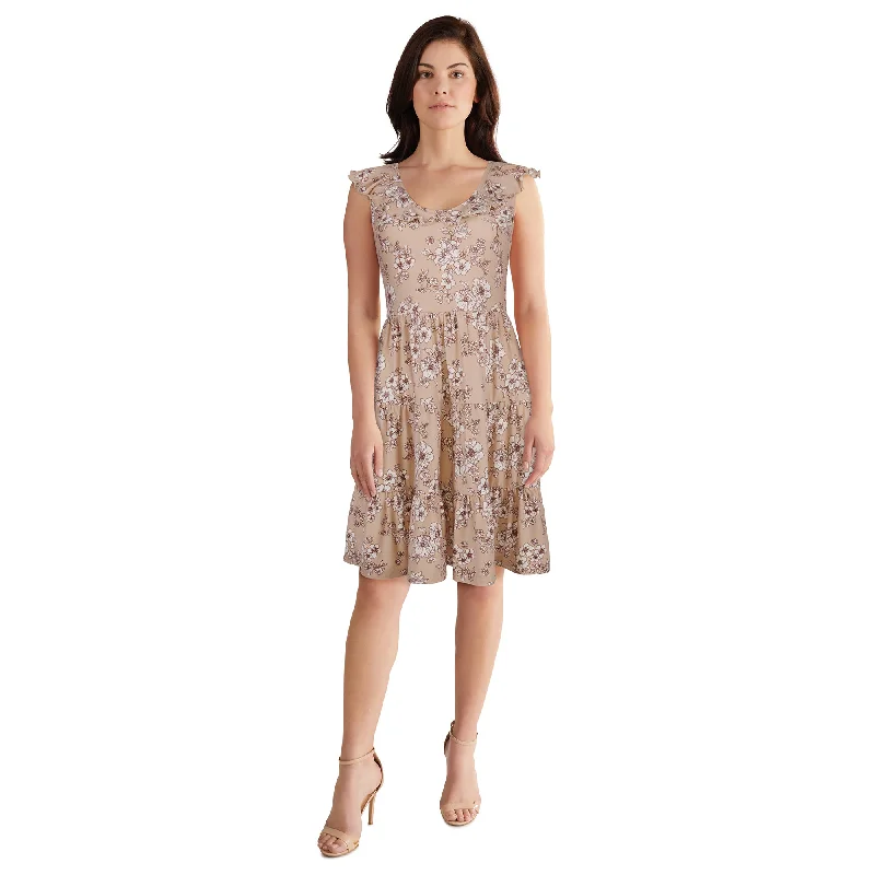 Fashion-forward women’s clothing on a budget   lily morgan Women's Flutter Sleeve Dress