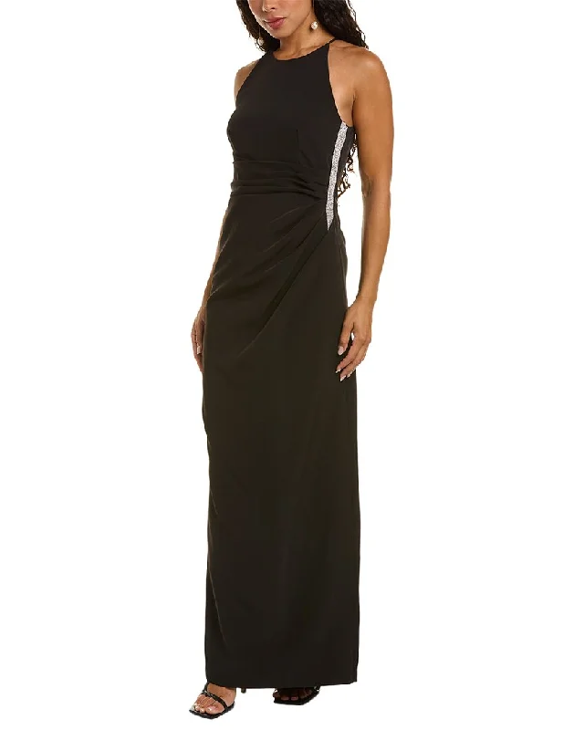 Versatile outfits to transition from day to night   Halston Annika Gown