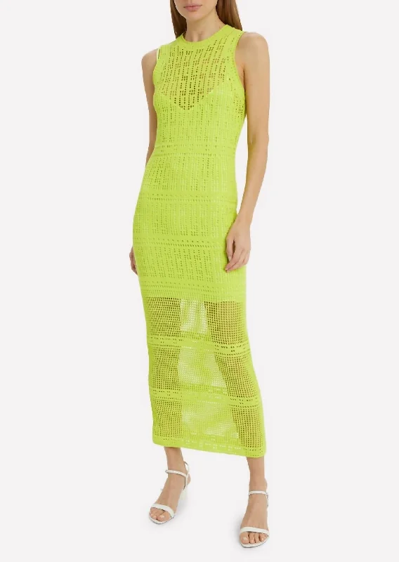 Effortlessly chic fashion for today’s woman   Monaghan Dress In Citronella