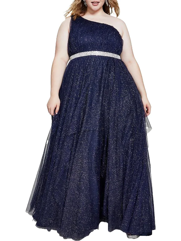 Versatile fashion for every type of woman Plus Womens One Shoulder Juniors Evening Dress Versatile fashion for every type of woman Plus Womens One Shoulder Juniors Evening Dress