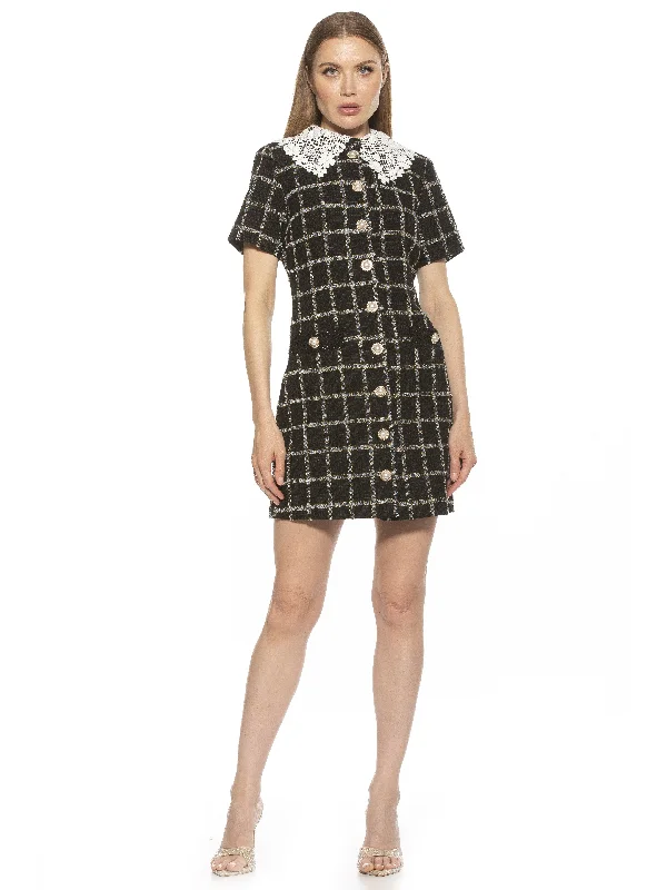 Comfortable yet fashionable women’s wear   Priscilla Plaid Dress