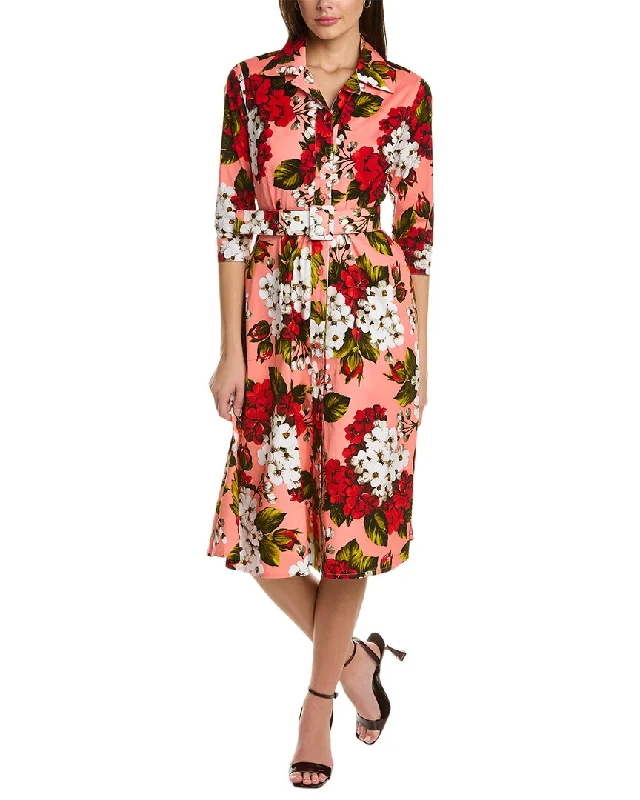 Bold and sophisticated looks for every woman   Samantha Sung Abel Shirtdress