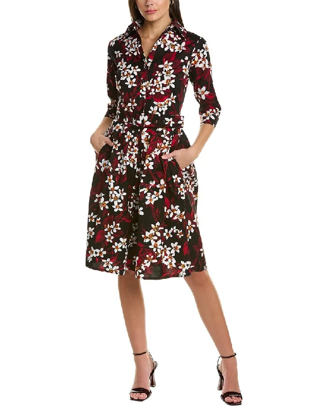Effortlessly stylish outfits for the modern woman Samantha Sung Audrey 1 3/4-Sleeve Shirtdress Effortlessly stylish outfits for the modern woman Samantha Sung Audrey 1 3/4-Sleeve Shirtdress