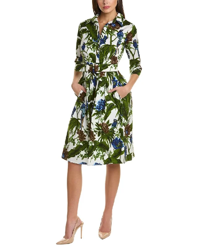 Refresh your wardrobe with trendy women’s apparel Samantha Sung Audrey 1 3/4-Sleeve Shirtdress Refresh your wardrobe with trendy women’s apparel Samantha Sung Audrey 1 3/4-Sleeve Shirtdress