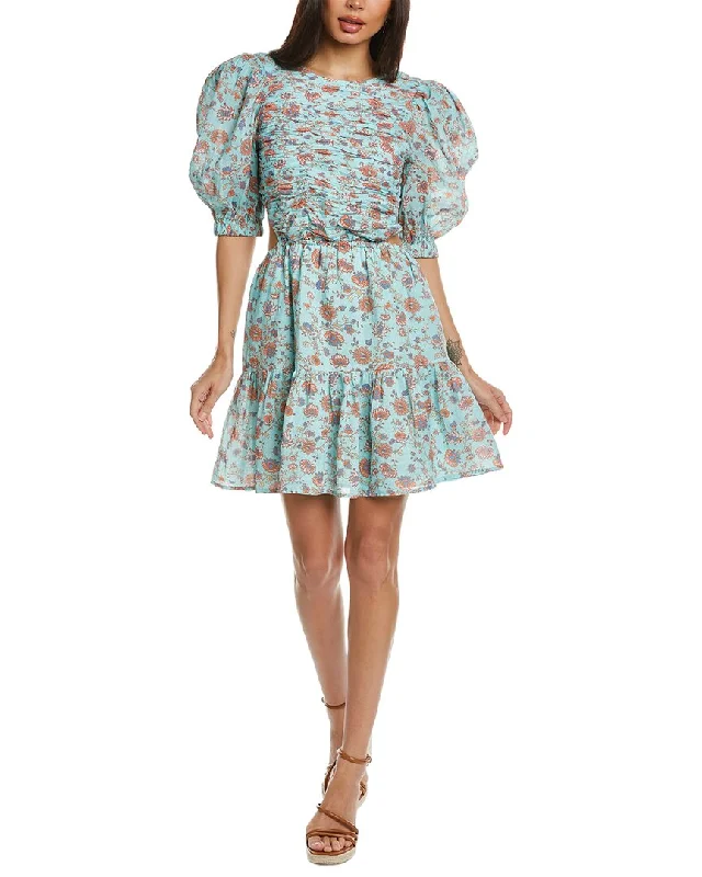 Step up your style with trendy women’s clothing   SEA NY Brita Print Smocked Dress