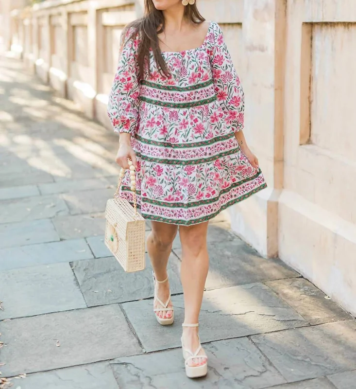 Sleek and sophisticated fashion for modern women   Sunflower Lily Dress In Geranium