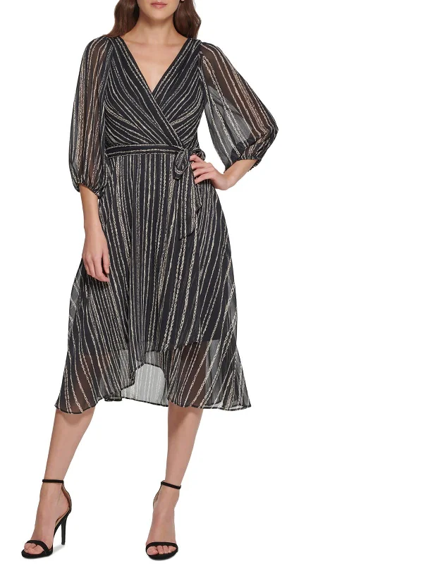 Refresh your wardrobe with high-quality women’s fashion Womens V-Neck Calf Wrap Dress Refresh your wardrobe with high-quality women’s fashion Womens V-Neck Calf Wrap Dress