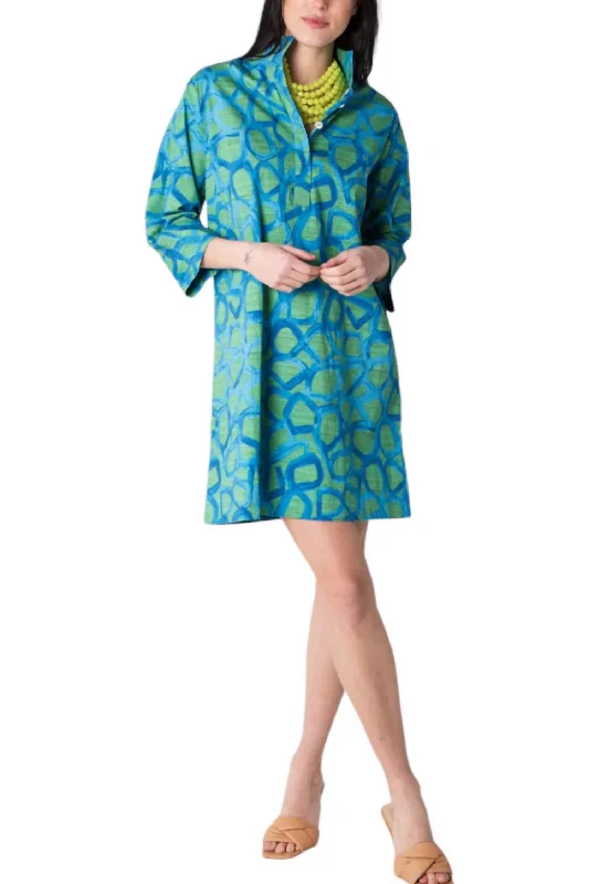 Luxurious fabrics and modern designs for women   Arden Dress In Limelight Swirl