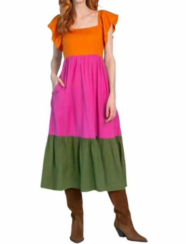 Premium quality women’s clothing at affordable prices   Brooke Dress In Desert Sun
