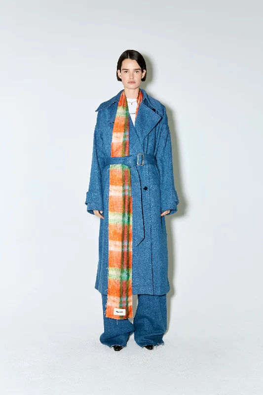 Classic pieces for a timeless wardrobe   MATISS trench coat blue
