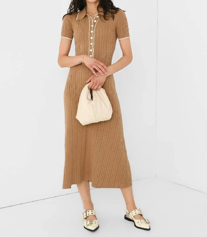 Fashion pieces that complement every woman’s style Penelope Dress In Macchiato/silence Fashion pieces that complement every woman’s style Penelope Dress In Macchiato/silence