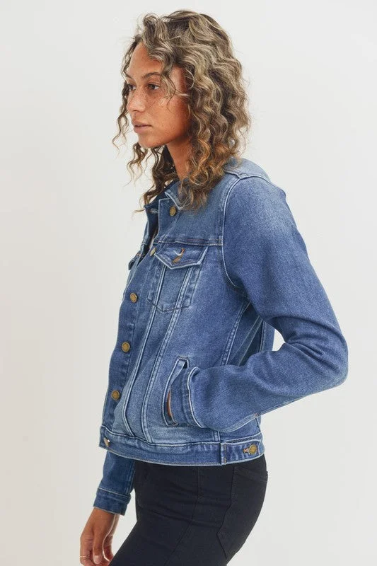 High-fashion styles at affordable prices   Rachel Jacket- Medium Denim