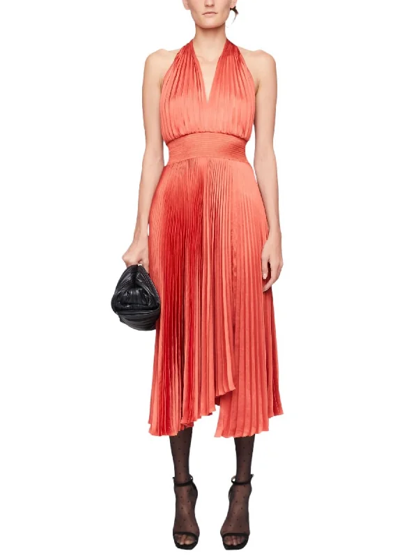 Dress up or down with these versatile pieces   Rose Dress In Currant
