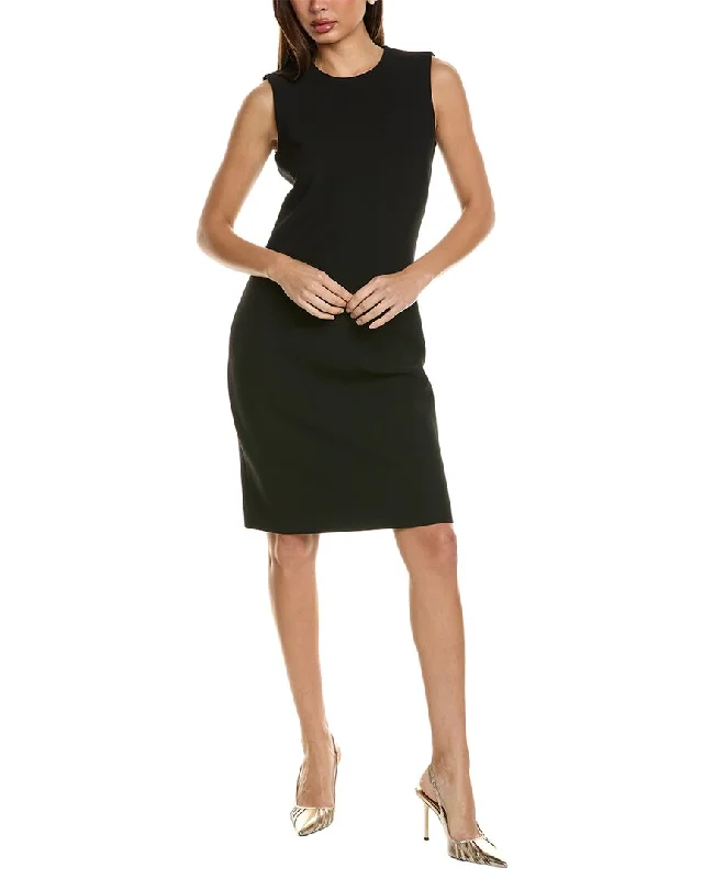 Classic pieces for a timeless wardrobe   St. John Stretch Crepe Sheath Dress