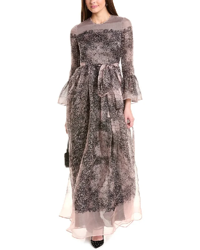 Discover the latest trends in women’s fashion Valentino Lace Printed Silk Evening Gown Discover the latest trends in women’s fashion Valentino Lace Printed Silk Evening Gown
