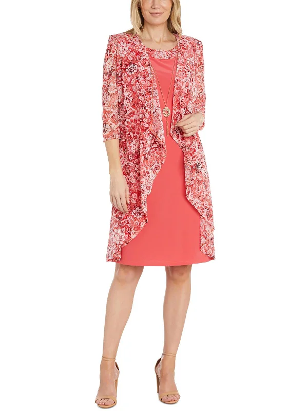 Affordable stylish women’s fashion collection Womens Floral Print Knee-Length Two Piece Dress Affordable stylish women’s fashion collection Womens Floral Print Knee-Length Two Piece Dress